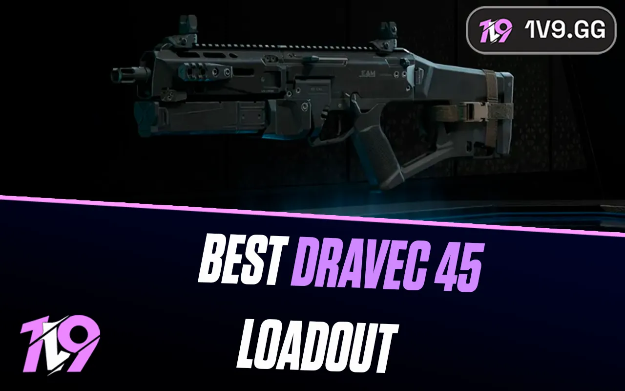 The Best Dravec 45 Loadout in COD Black Ops 7